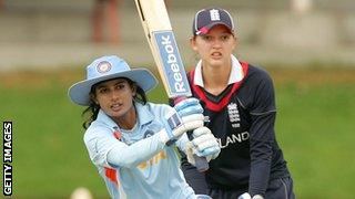 Mithali Raj hits out against England in the 2009 World Cup