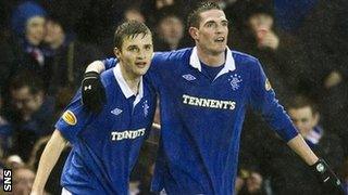 Jamie Ness and Kyle Lafferty