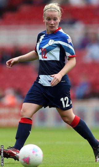 Little in action for Team GB in their warm-up game against Sweden