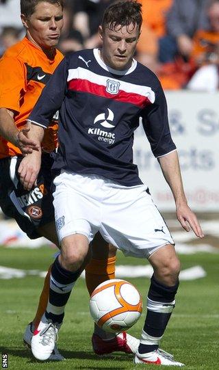 Nicky Riley faces SPL rivals Dundee United during a pre-season friendly