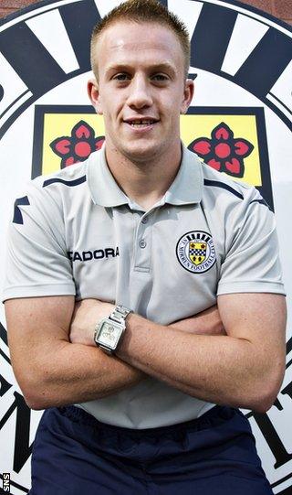 Adam joined St Mirren in the summer after leaving Rangers