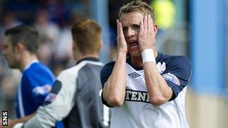 Rangers forward Dean Shiels