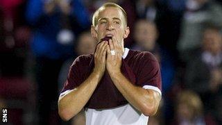 Hearts defender Danny Grainger