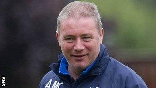 Rangers manager Ally McCoist