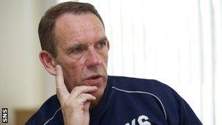 Kilmarnock manager Kenny Shiels