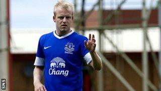 Everton forward Steven Naismith