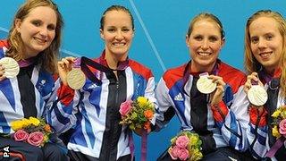 Heather Frederiksen, Claire Cashmore, Steph Millward & Louise Watkin