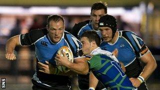 Glasgow Warriors and Connacht players