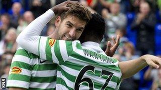 Charlie Mulgrew and Victor Wanyama