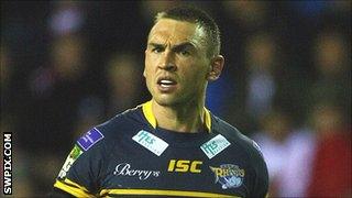 Leeds Rhinos captain Kevin Sinfield