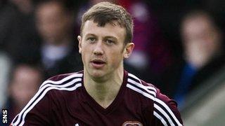 Hearts forward Dale Carrick