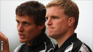 Jason Tindall and Eddie Howe