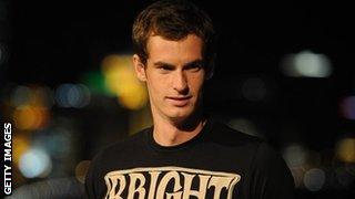 Andy Murray in Shanghai