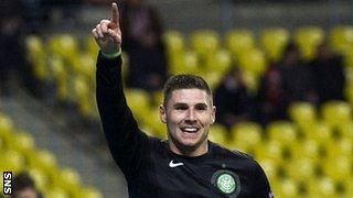 Celtic forward Gary Hooper