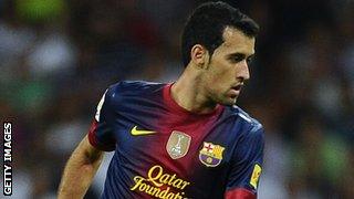 Barcelona's Sergio Busquets