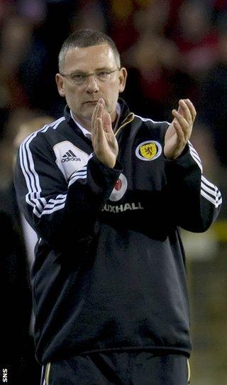 Levein has been under pressure after poor World Cup results