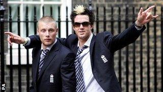 Andrew Flintoff & Kevin Pietersen