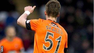 Dundee United midfielder Rudi Skacel