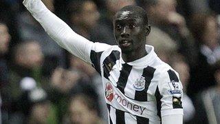 Newcastle and Senegal striker Papiss Cisse