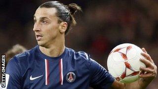 Zlatan Ibrahimovic left for PSG in the summer in a joint deal with Thiago Silva