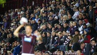 Hearts fans