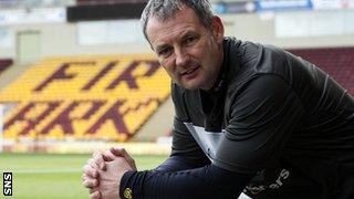 Motherwell assistant manager Kenny Black