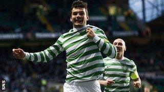 Celtic forward Tony Watt