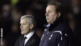 Harry Redknapp (right) and Mark Hughes (left)