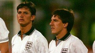 Gary Lineker and Peter Beardsley