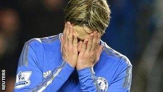 Chelsea striker Fernando Torres