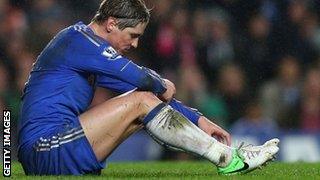 Chelsea striker Fernando Torres