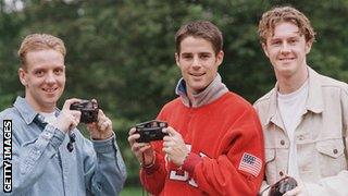 Rob Jones, Jamie Redknapp and Steve McManaman