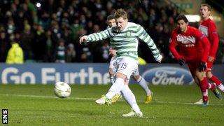 Kris Commons' penalty gave Celtic a crucial win against Spartak Moscow