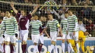 Arbroath and Celtic players