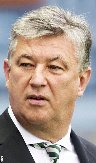 Celtic chief executive Peter Lawwell