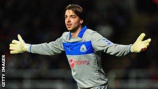 Newcastle keeper Tim Krul