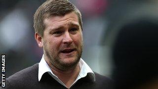 MK Dons manager Karl Robinson