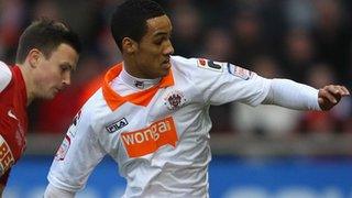 Blackpool forward Tom Ince