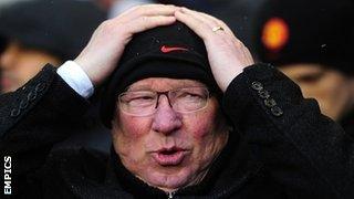 Manchester United manager Sir Alex Ferguson