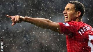 Manchester United defender Rio Ferdinand