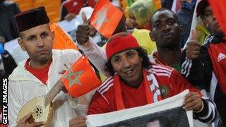 Morocco fans