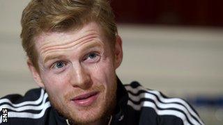 Scotland and Birmingham winger Chris Burke