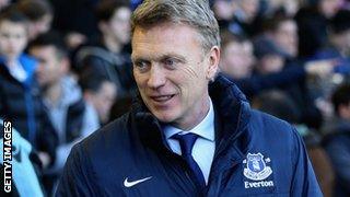 Everton manager David Moyes