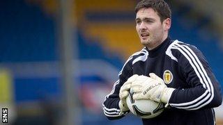 Scotland goalkeeper Craig Gordon