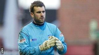 Kilmarnock goalkeeper Cammy Bell