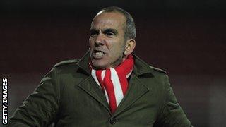 Paolo di Canio left Swindon Town on Monday night.