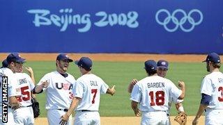 The American baseball team won bronze at the Beijing Olympics