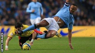 Manchester City captain Vincent Kompany