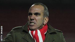 Paolo Di Canio left Swindon Town last month.