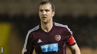 Hearts defender Andy Webster